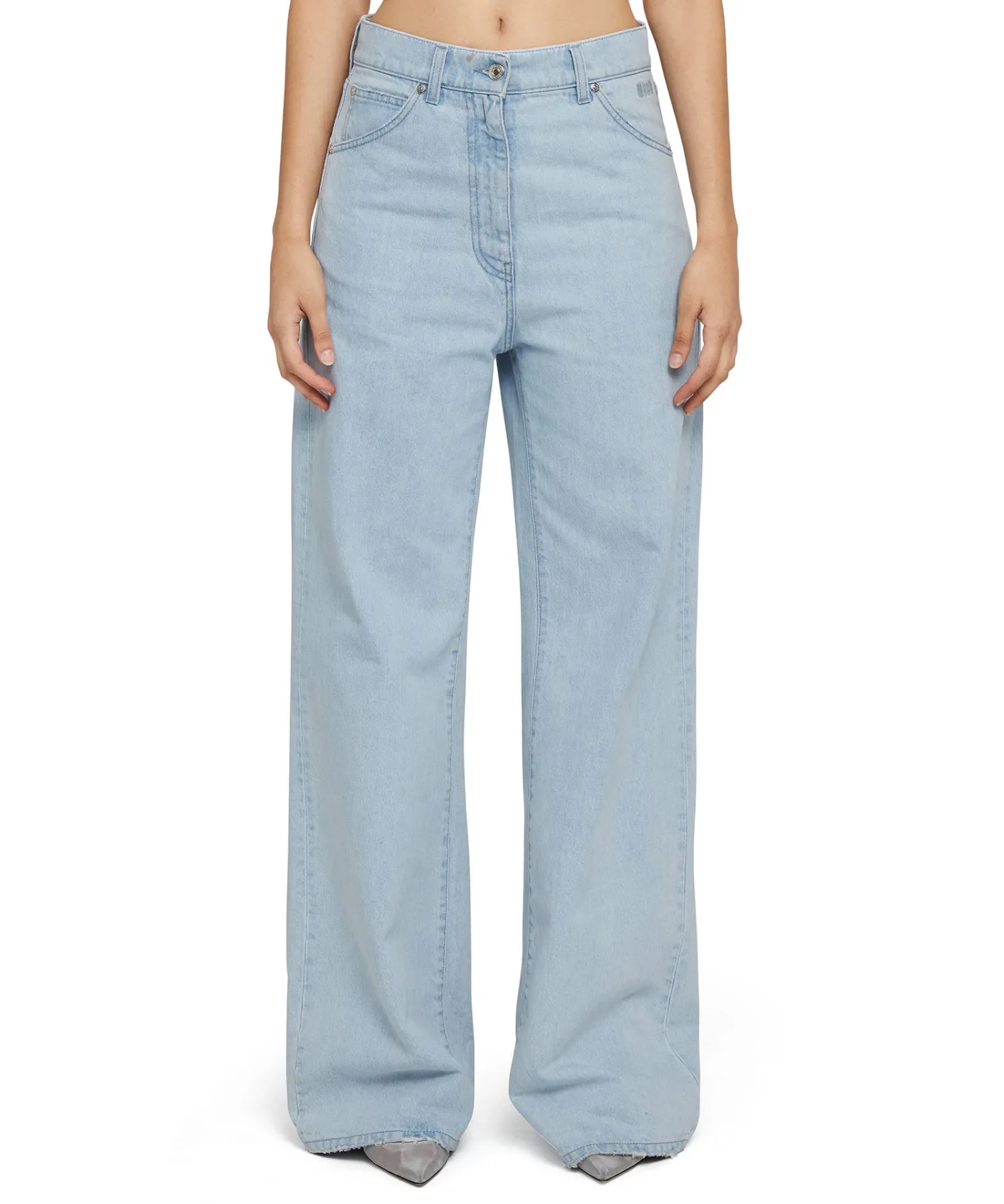 denim_taglio_straight_tin_1-1.webp MSGM Denim Taglio Straight Tinta Unita Blue Flash Sale