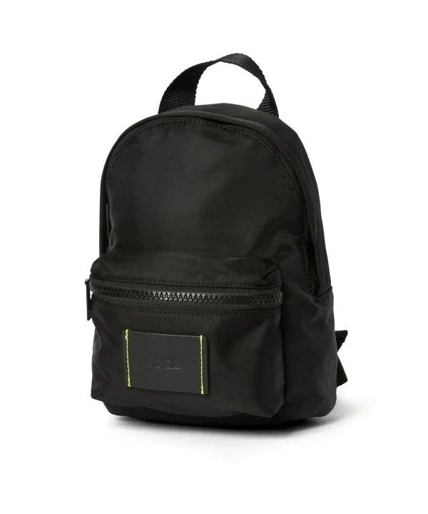 MSGM Mini Zaino In Nylon Signature Black Cheap