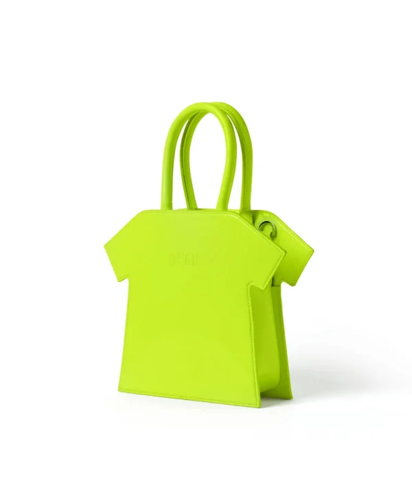 MSGM Tee Bag Yellow Fluo Hot