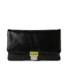 MSGM Pochette Puffer Clic Bag In Ecopelle Black Discount