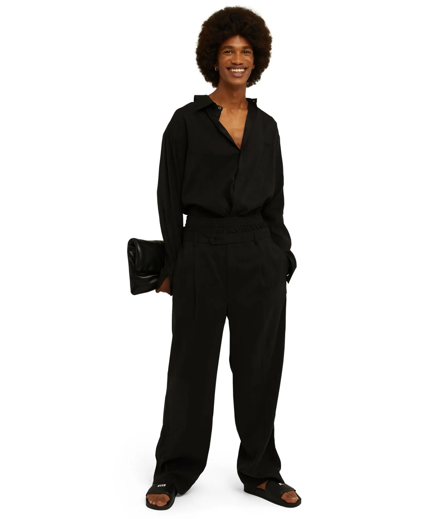 pochette_puffer_clic_bag__5.webp MSGM Pochette Puffer Clic Bag In Ecopelle Black Discount