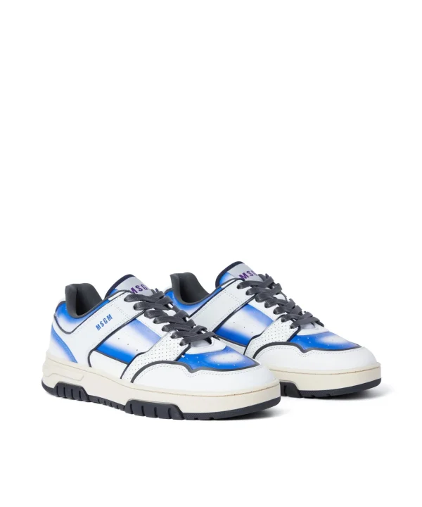 MSGM Sneakers Airbrush Cream Clearance