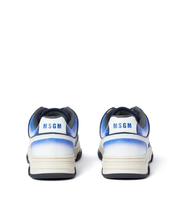 MSGM Sneakers Airbrush Cream Clearance