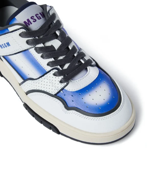 MSGM Sneakers Airbrush Cream Clearance