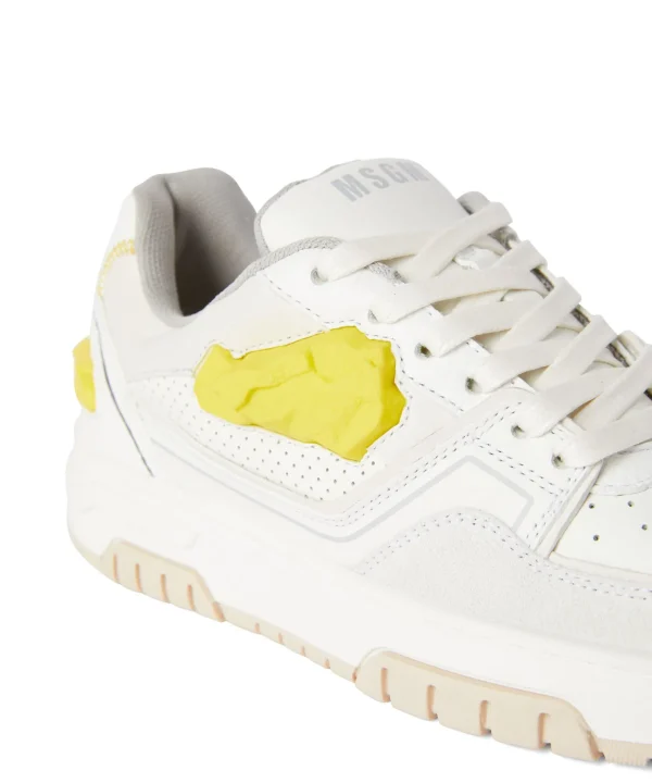 MSGM Sneakers Rck White New