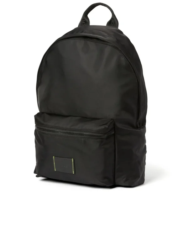 MSGM Zaino In Nylon Signature Black Hot
